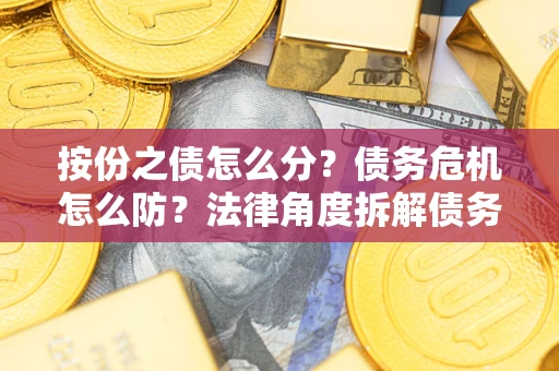 武汉按份之债怎么分？债务危机怎么防？法律角度拆解债务分配与风险自保指南