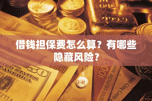 武汉借钱担保费怎么算？有哪些隐藏风险？