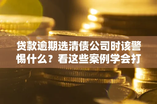 武汉贷款逾期选清债公司时该警惕什么？看这些案例学会打翻身仗