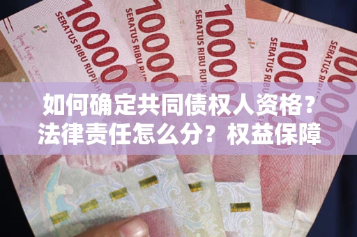 武汉如何确定共同债权人资格？法律责任怎么分？权益保障技巧揭秘！