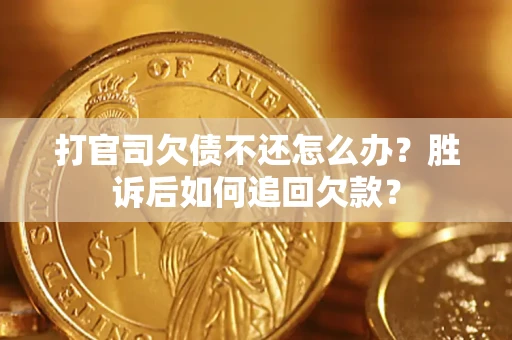 武汉打官司欠债不还怎么办？胜诉后如何追回欠款？