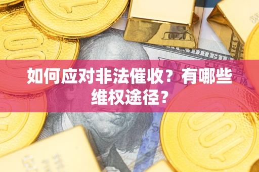 武汉如何应对非法催收？有哪些维权途径？