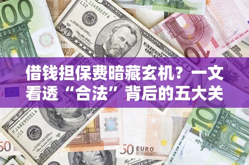 武汉借钱担保费暗藏玄机？一文看透“合法”背后的五大关键陷阱