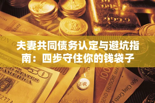 武汉夫妻共同债务认定与避坑指南：四步守住你的钱袋子