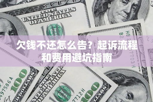 武汉欠钱不还怎么告？起诉流程和费用避坑指南