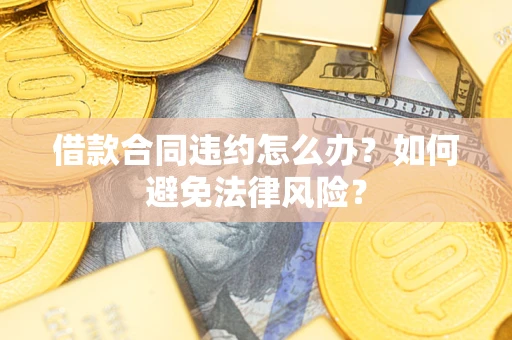 武汉借款合同违约怎么办？如何避免法律风险？